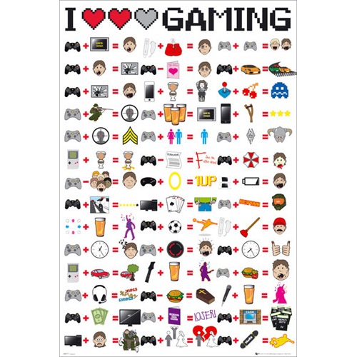 GN0717  I Love Gaming