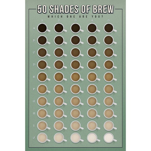 PP34220 50 Shades of Brew (Which One Are You?) (61x91)